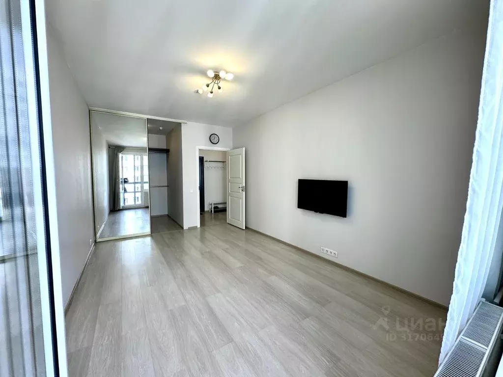 Квартира, 1 комната, 41.9 м - Фото 1