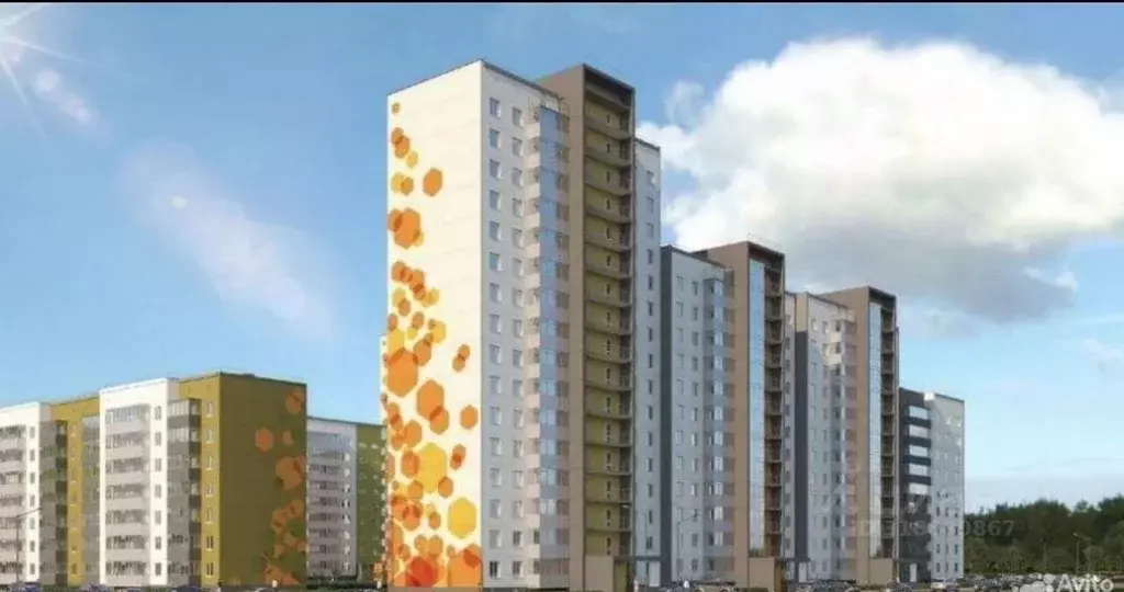 1-к кв. Пермский край, д. Кондратово ул. Красавинская, 8 (34.0 м) - Фото 1