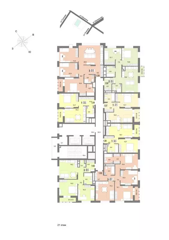 1-комнатная квартира: Екатеринбург, улица Шаумяна, 77 (39.2 м) - Фото 1