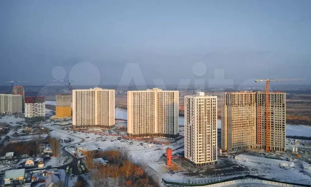 2-к. квартира, 66,6 м, 2/24 эт. - Фото 0