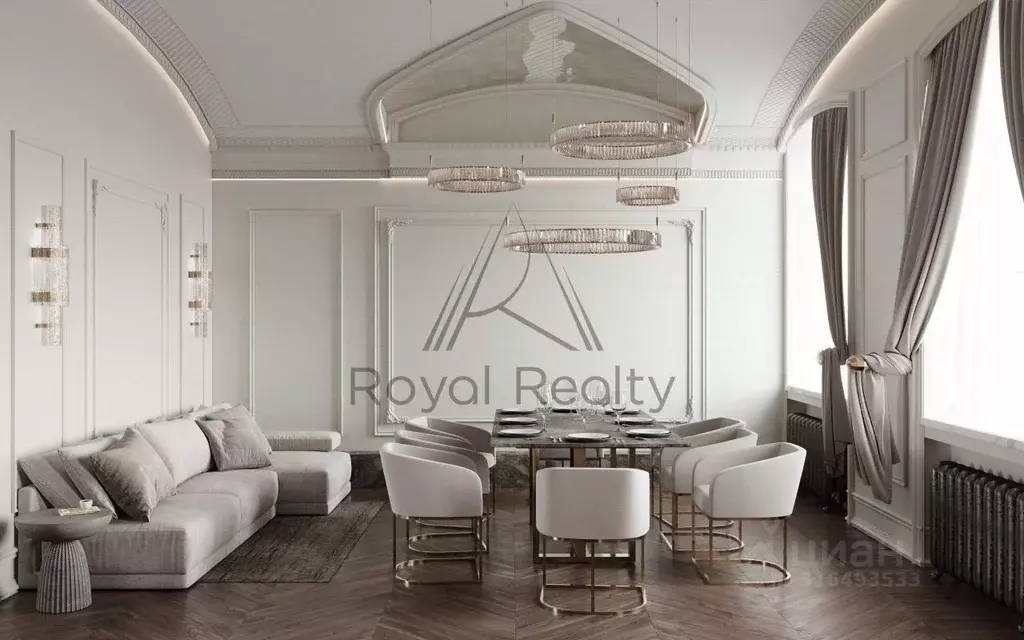 3-к кв. Санкт-Петербург ул. Чайковского, 10 (121.0 м) - Фото 0