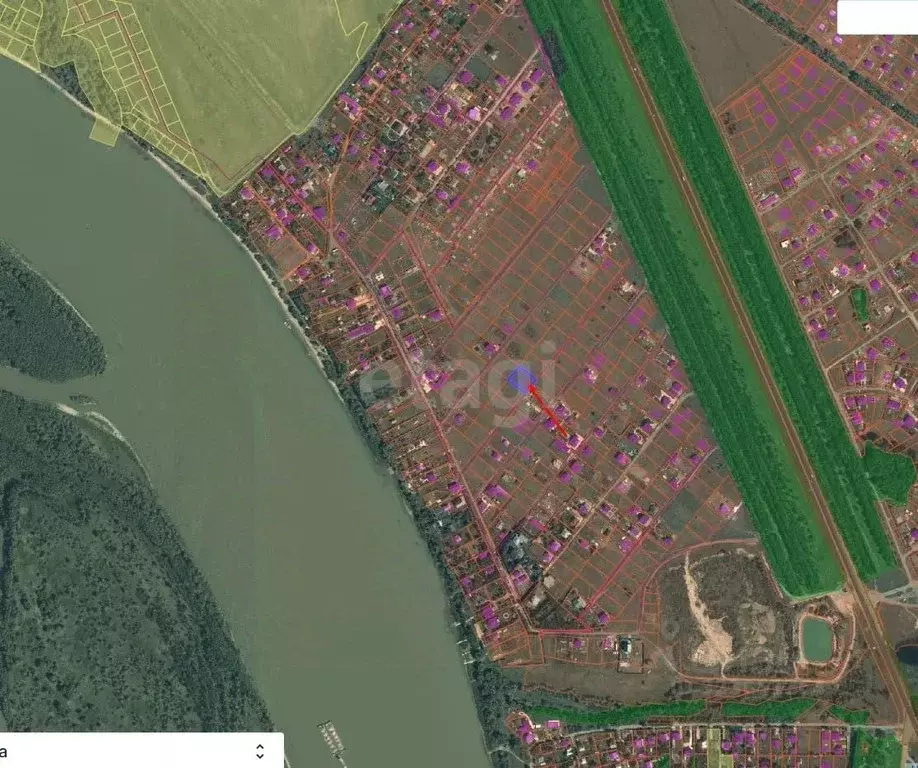 Участок в Омская область, Омский район, с. Усть-Заостровка Березовая ... - Фото 1