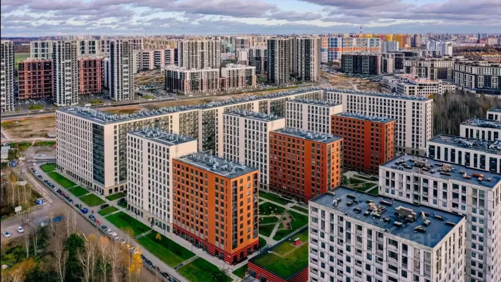 2-к кв. Санкт-Петербург аллея Арцеуловская, 9 (62.08 м) - Фото 2