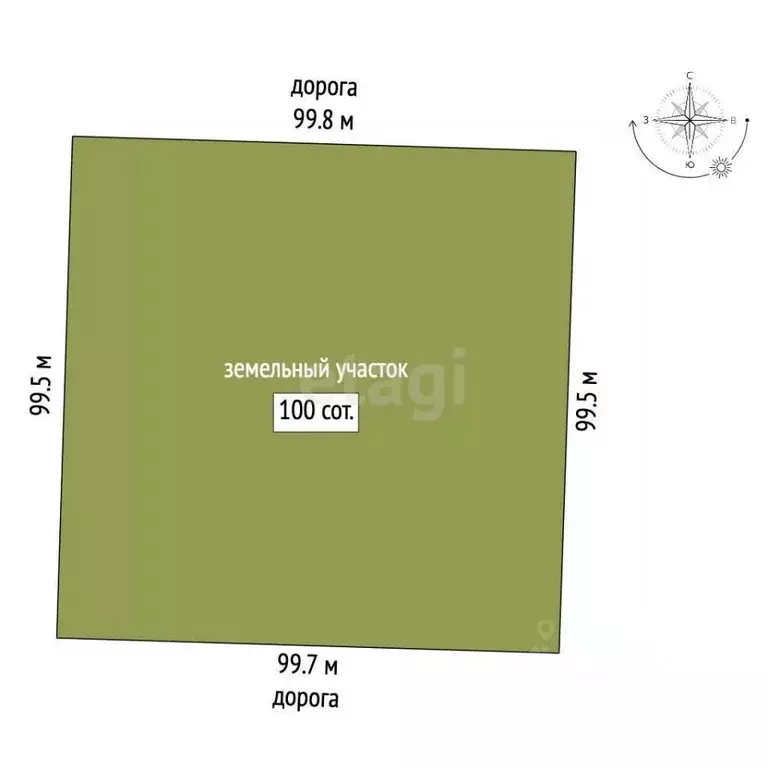 Участок в Крым, Феодосия муниципальный округ, Приморский пгт ул. ... - Фото 1