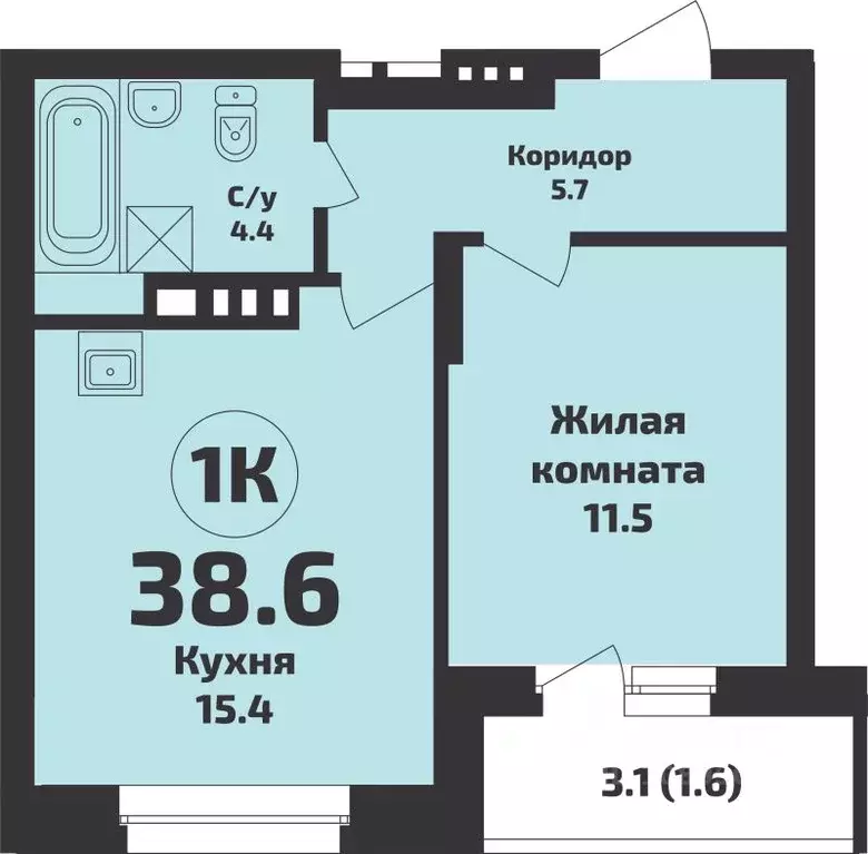 1-к кв. Новосибирская область, Новосибирский район, Станционный ... - Фото 1