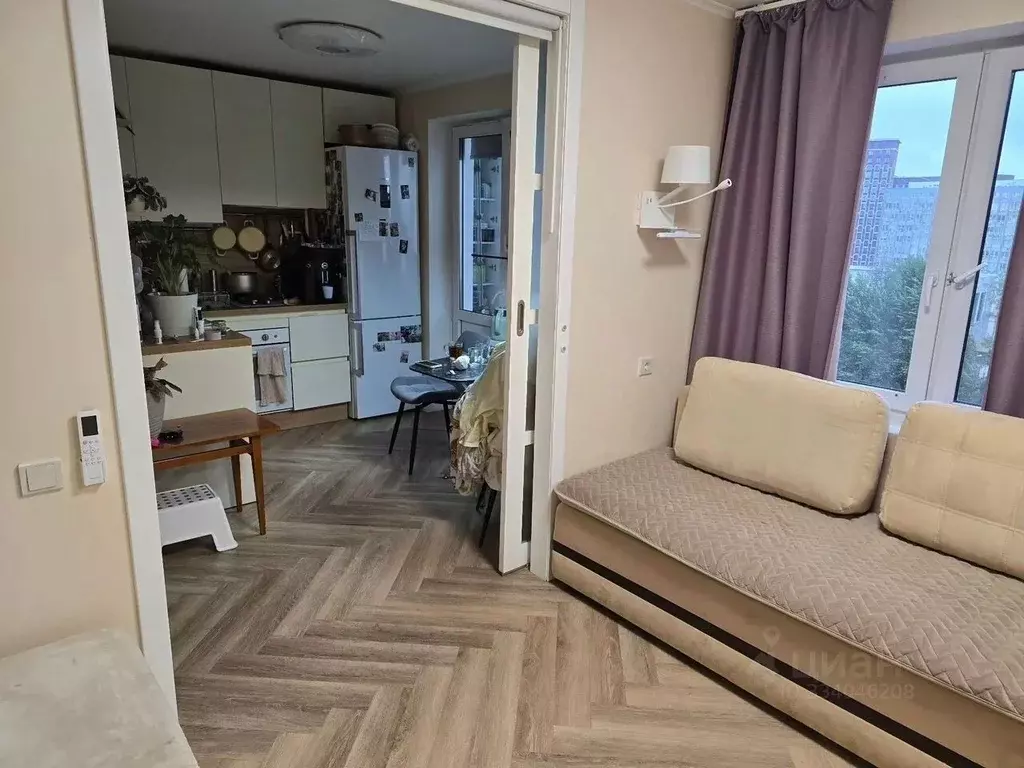 2-к кв. Москва Новоалексеевская ул., 4К1 (40.0 м) - Фото 2