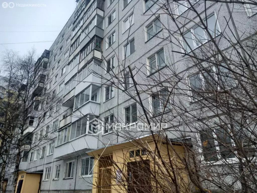3-комнатная квартира: Архангельск, улица Попова, 25 (61 м) - Фото 0