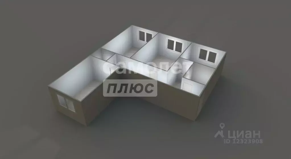 3-к кв. Московская область, Подольск пер. Октябрьский, 8 (55.2 м) - Фото 2