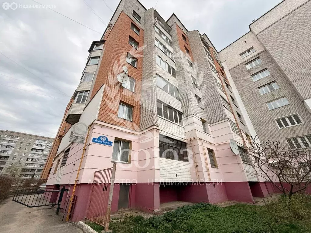 2-комнатная квартира: Калуга, Пролетарская улица, 51 (64.7 м) - Фото 1