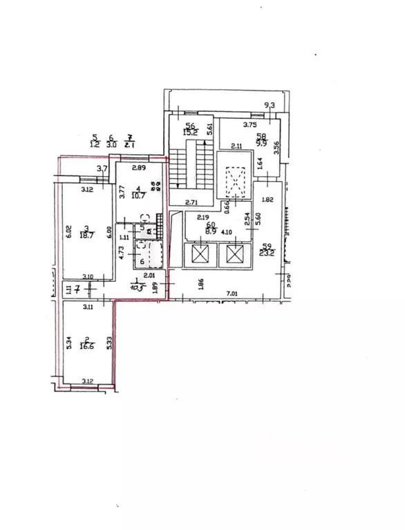 2-к кв. Санкт-Петербург просп. Сизова, 21 (62.8 м) - Фото 2