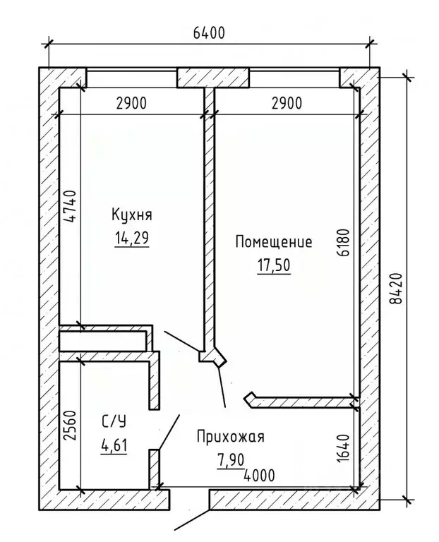 1-к кв. Кабардино-Балкария, Баксан просп. Ленина, 1 (44.5 м) - Фото 2