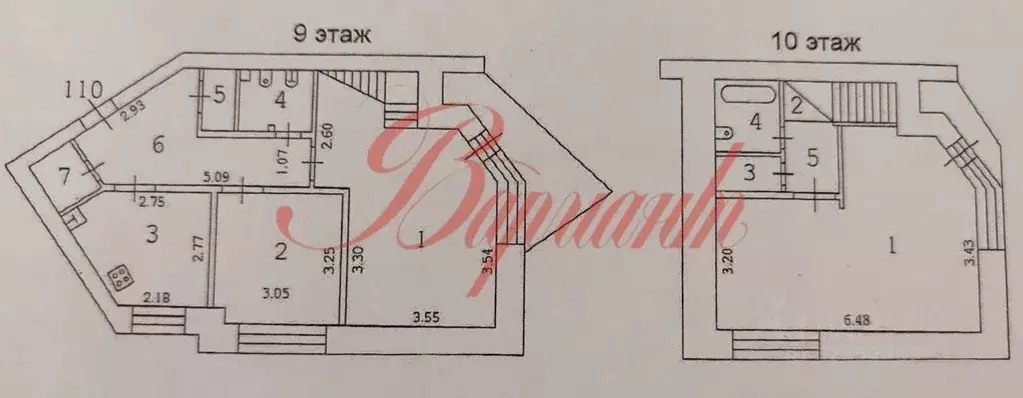 3-к кв. Архангельская область, Северодвинск бул. Строителей, 5 (85.5 ... - Фото 1