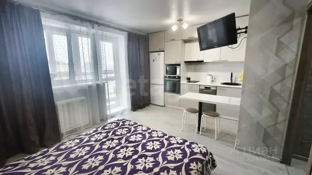 Студия Тюменская область, Тюмень Микрорайон мыс, ул. Судоремонтная, ... - Фото 0