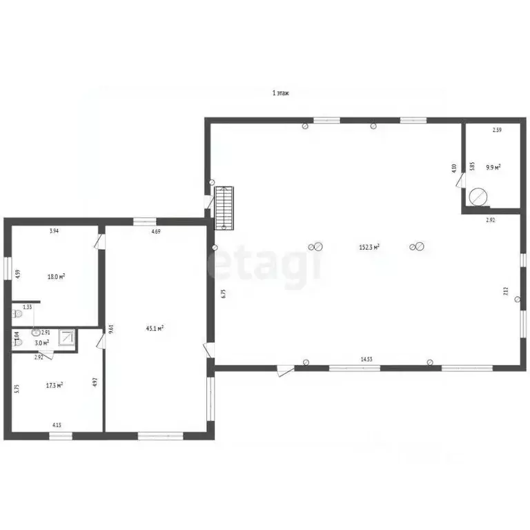 Дом в Калининградская область, Черняховский муниципальный округ, пос. ... - Фото 2