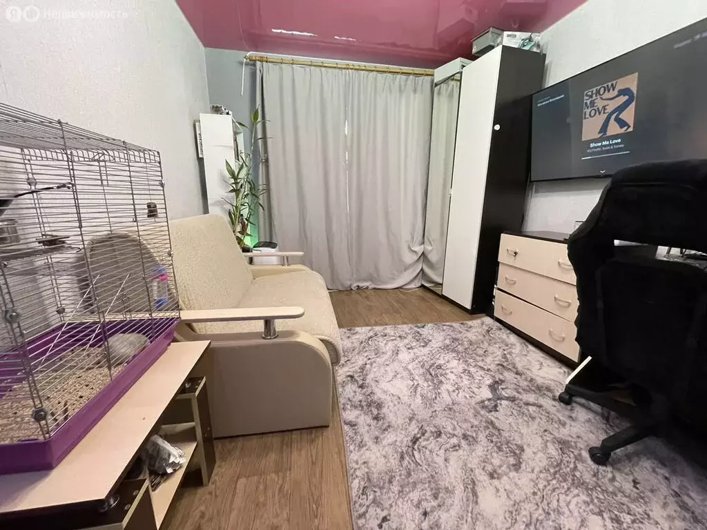 Квартира-студия: Новосибирск, Берёзовая улица, 19 (19 м) - Фото 1