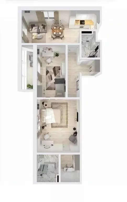 3-к кв. Карелия, Петрозаводск Перевалка-2 тер., Университетский ... - Фото 0