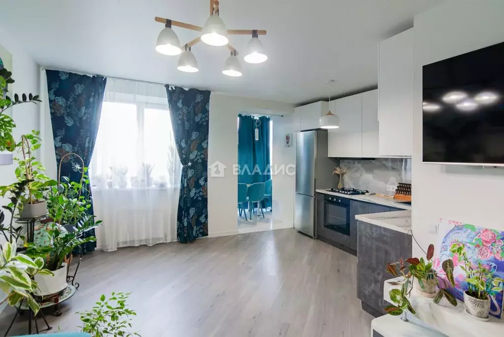 2-к кв. Карелия, Петрозаводск проезд Дивизионный, 17 (54.7 м) - Фото 1