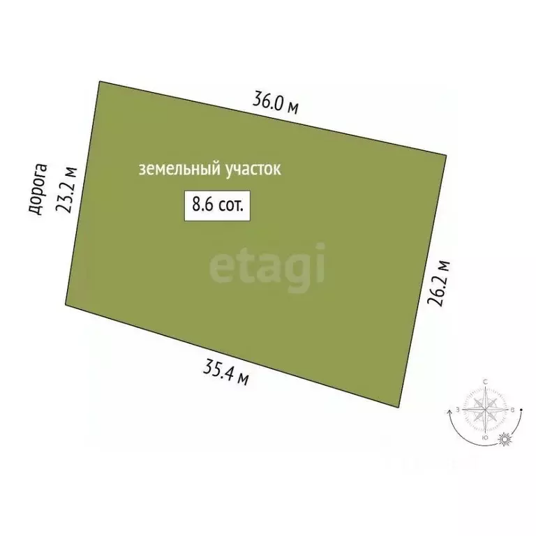 Участок в Тюменская область, Тюменский муниципальный округ, д. ... - Фото 2