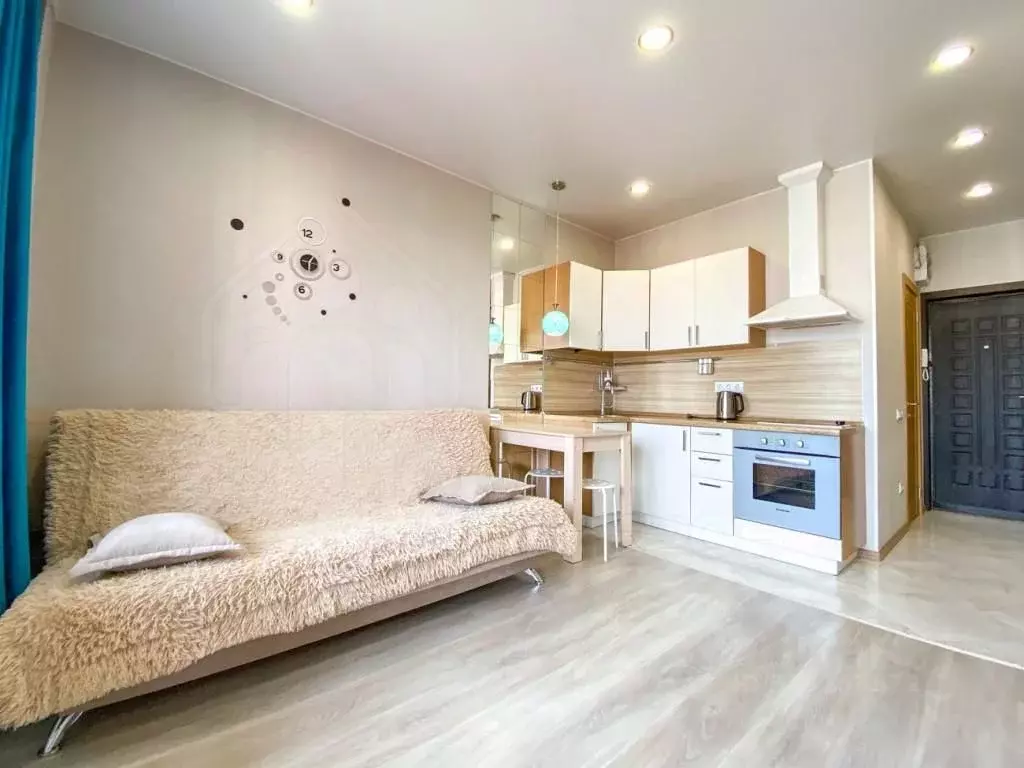 Студия Иркутская область, Иркутск проезд Юрия Тена, 12/1 (25.3 м) - Фото 1