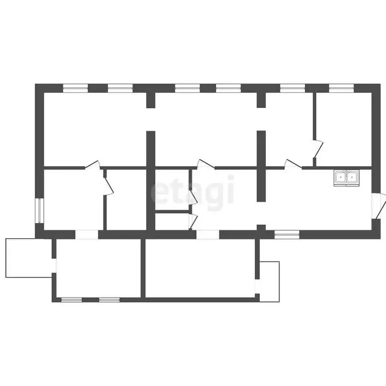 Дом в Пласт, Тупиковый переулок (64.3 м) - Фото 1