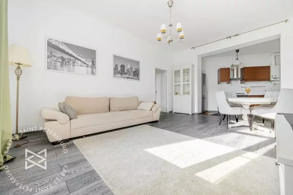 2-к кв. Санкт-Петербург Ординарная ул., 20 (79.6 м) - Фото 1