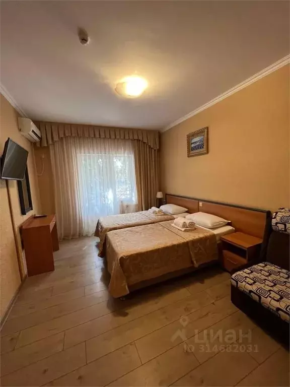 Комната Краснодарский край, Сириус пгт ул. Урицкого, 16/1 (13.0 м) - Фото 0