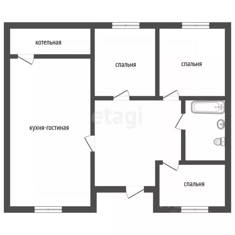 Дом в Ростовская область, Аксайский район, Щепкинское с/пос, пос. ... - Фото 2