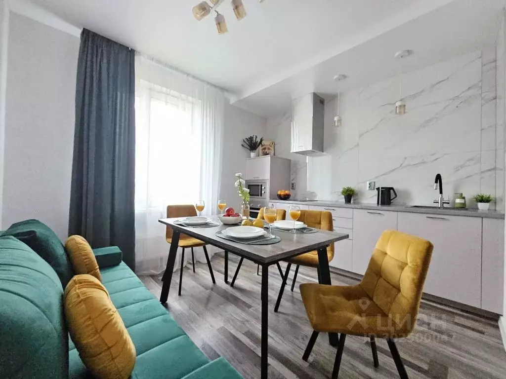 1-к кв. Вологодская область, Череповец просп. Луначарского, 55 (37.0 ... - Фото 2