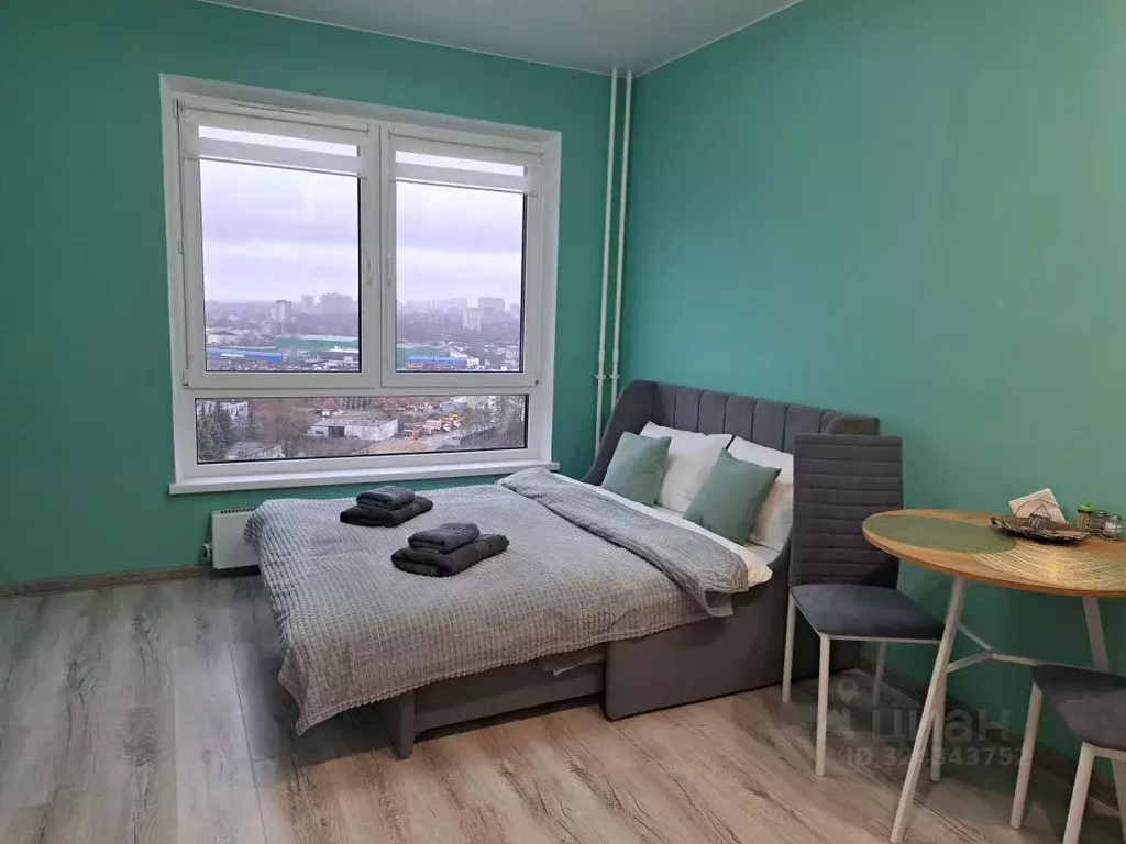 Студия Московская область, Одинцово ул. Березовая, 6к2 (20.7 м) - Фото 2