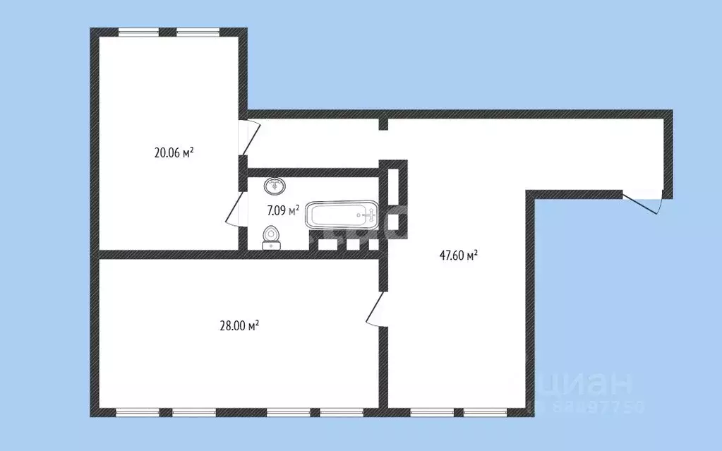 6-к кв. Карачаево-Черкесия, Черкесск ул. Орджоникидзе, 18 (222.7 м) - Фото 1