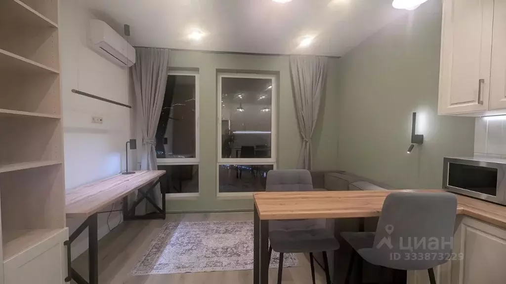 Студия Москва Новоостаповская ул., 20 (23.0 м) - Фото 1
