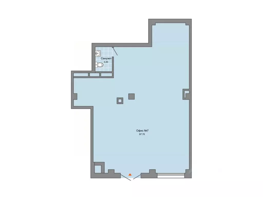 Помещение свободного назначения в Пермский край, Пермь ул. ... - Фото 1