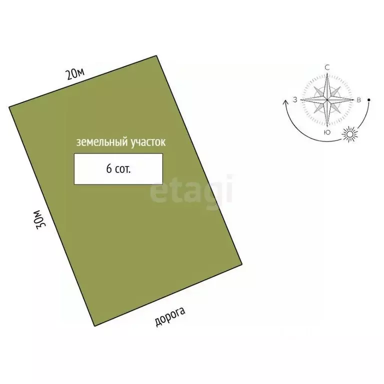 Участок в Крым, Феодосия Здоровье садоводческое товарищество,  (5.98 ... - Фото 2