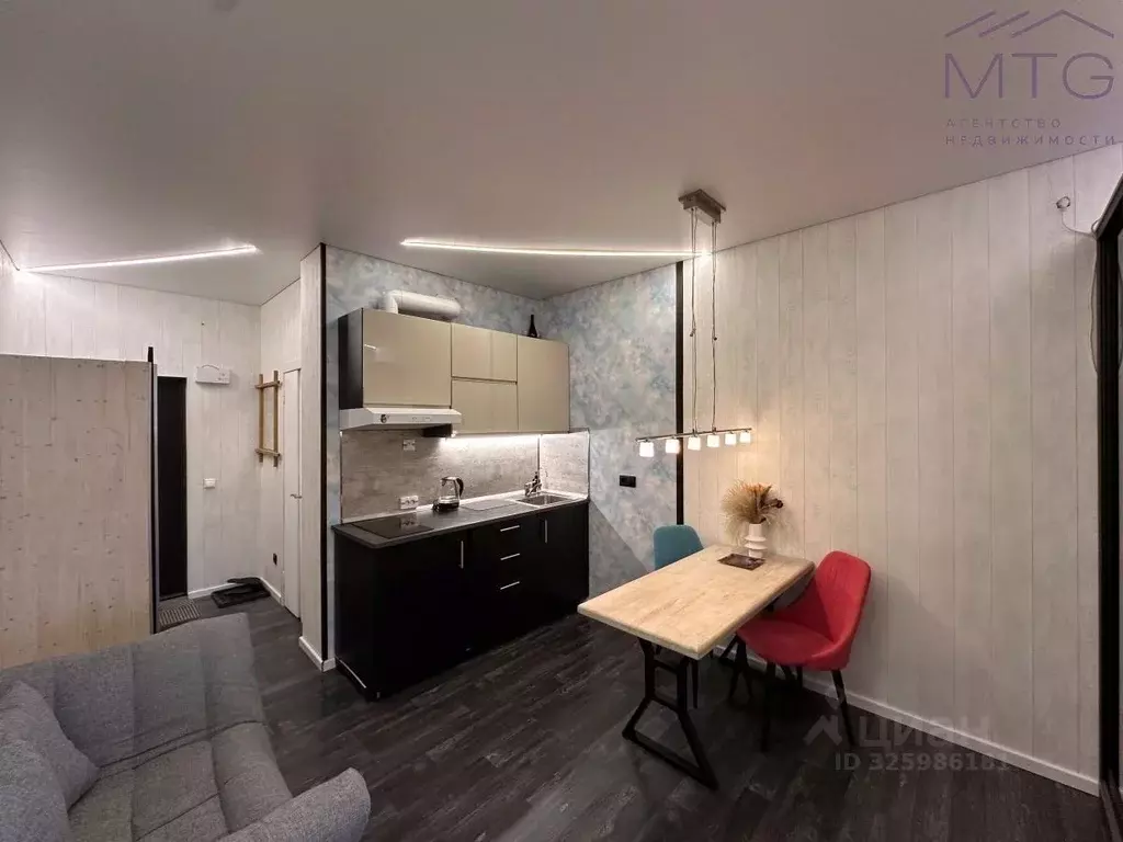 Студия Санкт-Петербург Богатырский просп., 66к1 (26.0 м) - Фото 1