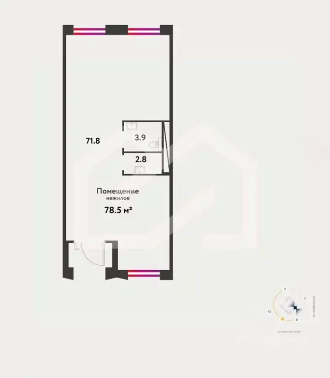 Помещение свободного назначения в Москва Страна.Заречная жилой ... - Фото 2