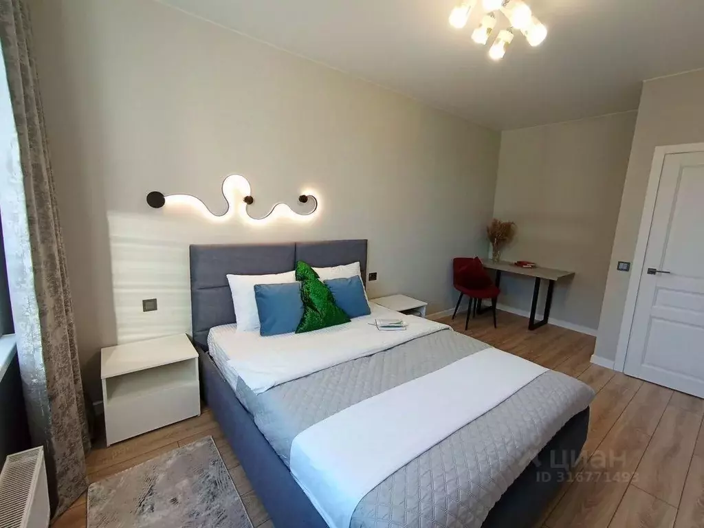 1-к кв. Краснодарский край, Краснодар ул. Ивана Беличенко, 90к1 (40.0 ... - Фото 1