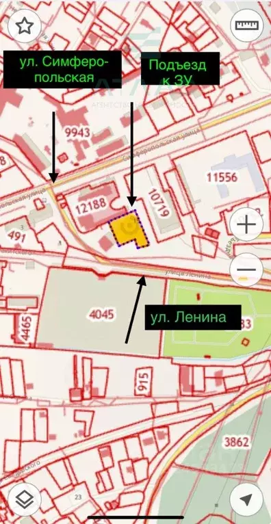 Участок в Крым, Бахчисарай ул. Симферопольская, 15А (20.0 сот.) - Фото 1