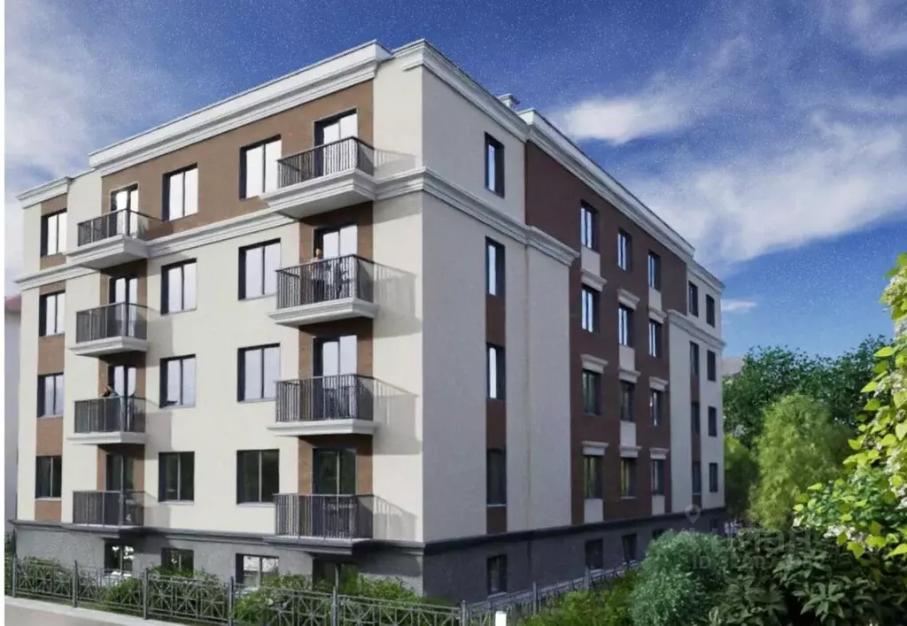 1-к кв. Калининградская область, Калининград Художественная ул. (39.0 ... - Фото 1