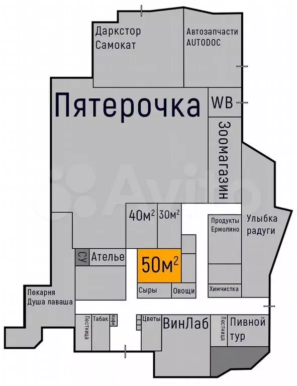 Свободного назначения, 50 м - Фото 0