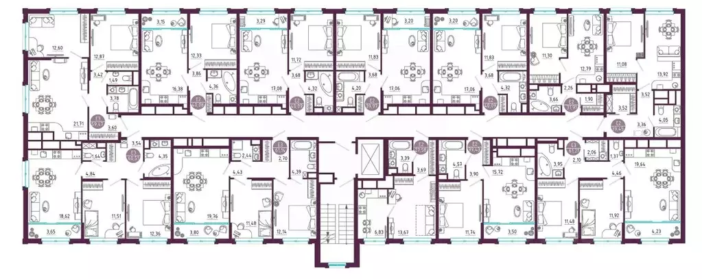 1-к кв. Тульская область, Тула ул. Купцов Гречихиных (40.09 м) - Фото 2