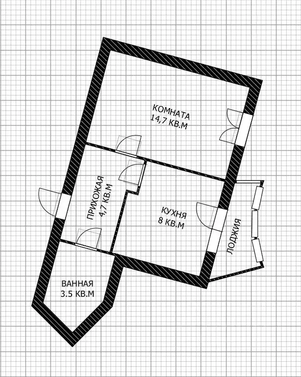 1-к кв. Оренбургская область, Оренбург ул. Березка, 2/4 (31.5 м) - Фото 2