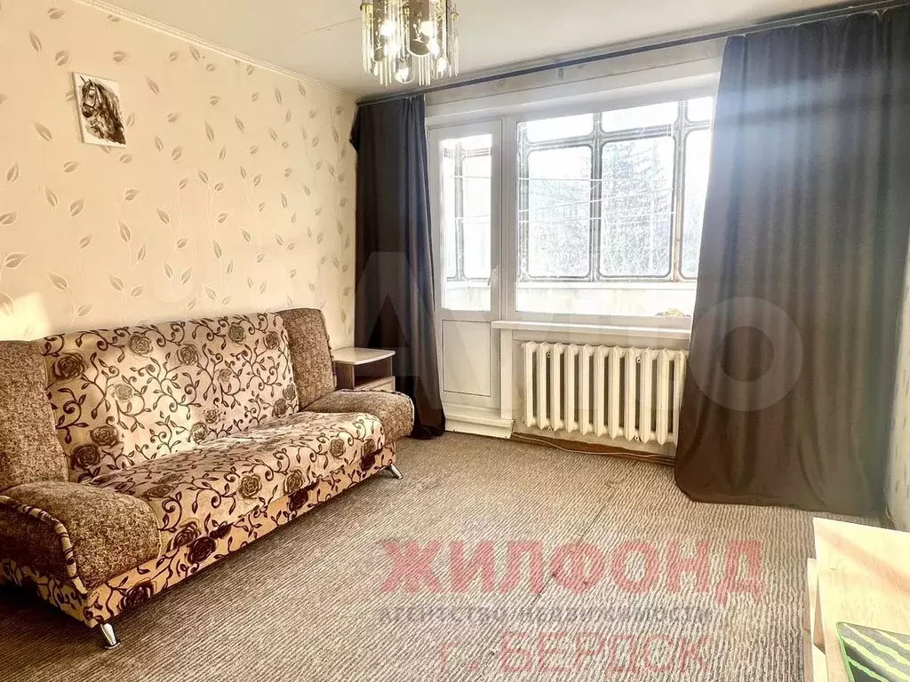1-к. квартира, 30 м, 2/5 эт. - Фото 1