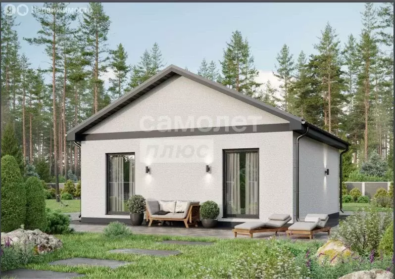 Дом в село Корнилово, микрорайон Красная горка, Сосновая улица (95 м) - Фото 1