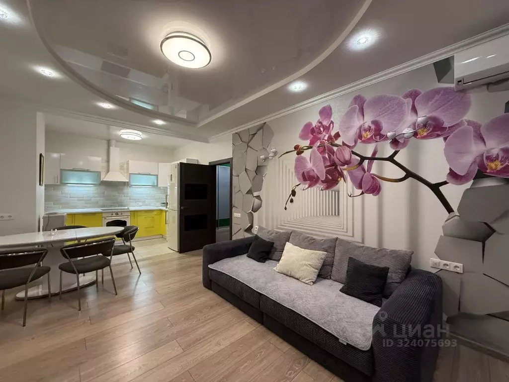 2-к кв. Краснодарский край, Краснодар Фестивальный мкр, Солнечный мкр, ... - Фото 2