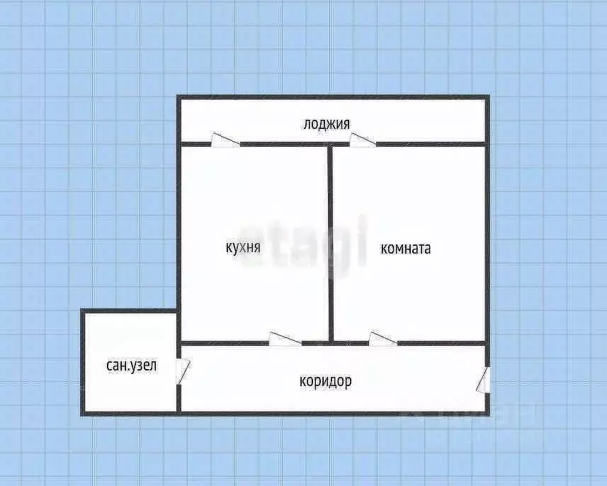 1-к кв. Краснодарский край, Горячий Ключ ул. Энгельса, 1/1к3 (38.5 м) - Фото 1