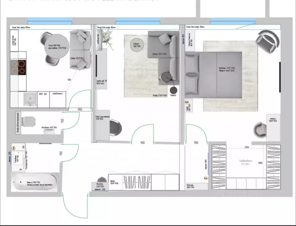 2-к кв. Москва Беговая ул., 2 (55.0 м) - Фото 2