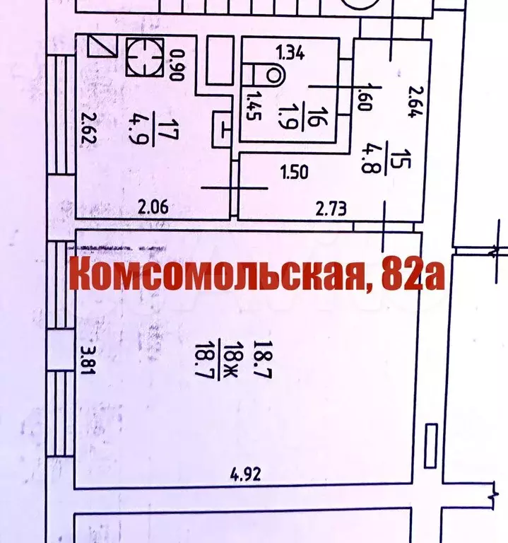 1-к. квартира, 30,3 м, 2/3 эт. - Фото 0