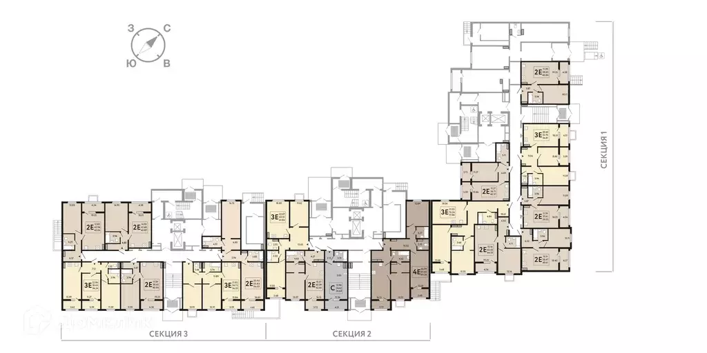 Продаётся 1-к квартира, 40.84 м - Фото 1