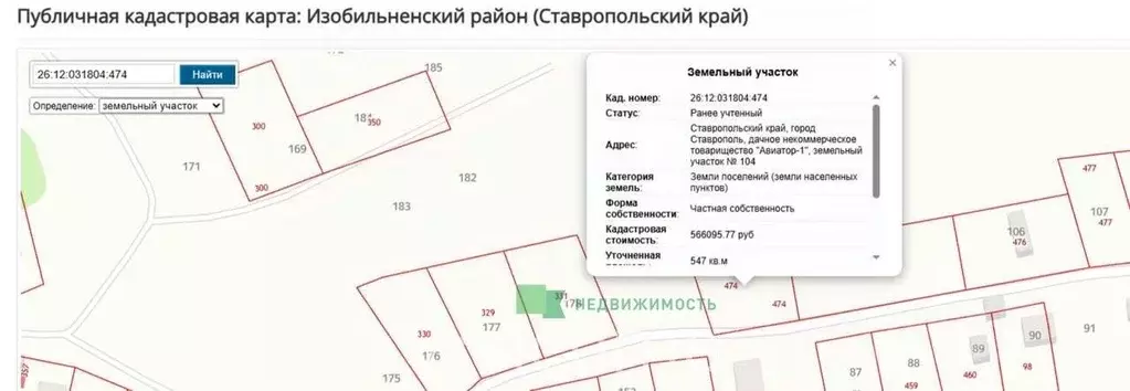 Участок в Ставропольский край, Ставрополь Гренадерский проезд, 63 (5.5 ... - Фото 1