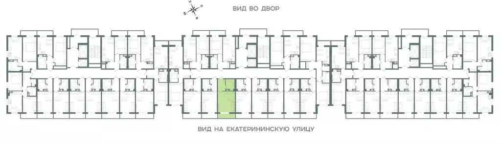 Квартира-студия: Мурино, Екатерининская улица, 11 (23 м) - Фото 2